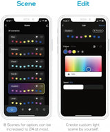 ZYAN APP Control Die-Cast Aluminum RGB Landscape Spotlights with Remote Control, Color Changing Music Sync Timer | Lumora