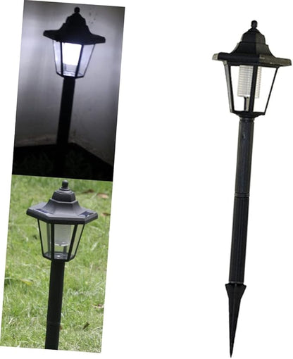 2pcs Solar Powered Led Pathway Lights Outdoor Garden Solar Lights for Lawn and Patio Easy to Install Weatherproof Design