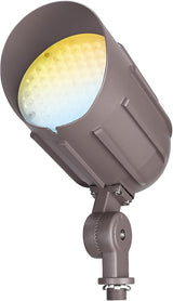 LEONLITE 3CCT Bullet Flood Light with Knuckle Mount, 30W/20W/12W Selectable - Outdoor Security Flood Light | Lumora
