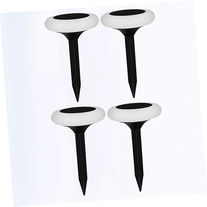 4pcs RGB Solar Ground Plug Light Garden Solar Pathway Lamp Outdoor Landscape Lighting Energy Saving Garden Lights | Lumora