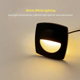Dream lighting 12 Volt Black Waterproof LED Courtesy/Deck/Landscape Lighting Fixture for RV, Marine, Boat, Recessed | Lumora