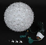 Novelty Lights 7.5in 100 Light Starlight Sphere, Clear, Large Ornament Ball Light - Outdoor Security Flood Light | Lumora