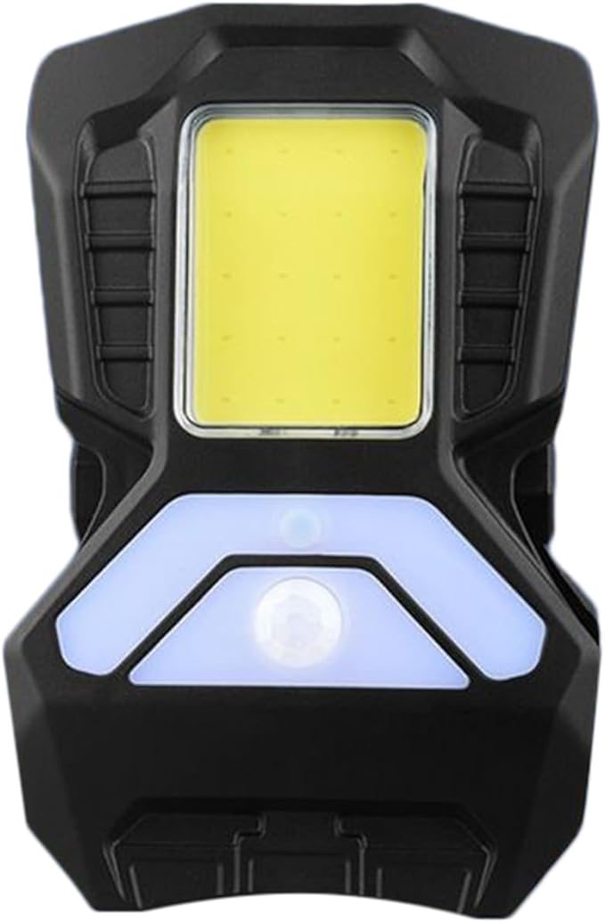 Solar Fence Lights Outdoor - Waterproof Motion Sensor Outdoor Lights - Lamp with 3 Modes for Farm Gutter Deck Pathway Stairs Backyard Walkway Flower Bed Step Driveway Garage Camping