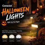 Consciot Solar Spot Lights Outdoor Tunable White 8 Pack