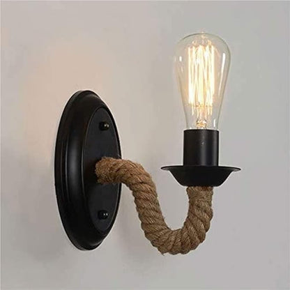 Retro Black Wall Sconce, Industrial Vintage Wall Lamp, Farmhouse Wall Light, Cafe Restaurant Bedroom Corridor Lighting Fixture, Metal Indoor Wall Mount Decoration