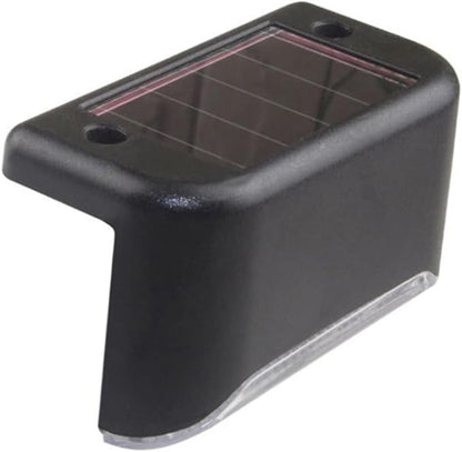 POPETPOP 10pcs Solar Step Lights Led Stair Lights Deck Railing for Outside Solar Garden Auto Off for Fence Patio Paths