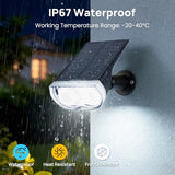 Consciot Solar Spot Lights Outdoor Waterproof, Landscape Solar Spotlights
