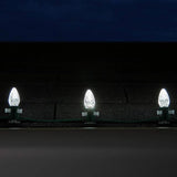 Wintergreen Lighting C7 Opticore Cool White Commercial Christmas Lights Outdoor Holiday Party Patio Bulbs on Heavy | Lumora
