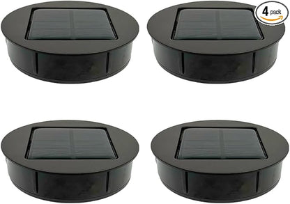 4 Pack Replacement Top Housing for PUMPSUN Solar Landscape Lighting