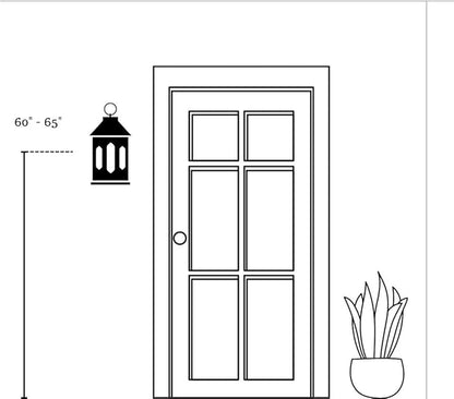 Quoizel Crusade 1-Light Palladian Bronze Outdoor Wall Lantern