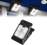 Solar Clip Light with Motion Sensor, 2026 New Portable Outdoor LED Light for Camping, Adjustable Clip On LED Light | Lumora