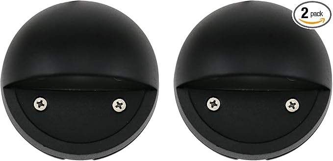 Lumina Lighting® 2W Landscape Deck Lights (2 Pack) | Low Voltage Landscape Deck Lights Waterproof - Outdoor Patio | Lumora