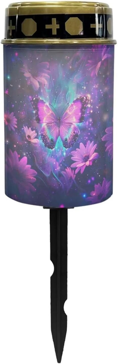 Generic Butterfly Solar Light Outdoor Solar Garden Light Solar Light Landscape Path Light Halloween Decor Solar Powered Landscape Light for Your Garden, Landscape, Yard Garden Decor