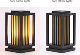 Outdoor Garden Column Lamp Fixture Courtyard Decor Pillar Light New Waterproof Pole Lights, Low Floor for Lawns | Lumora