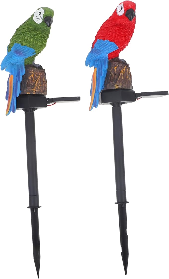 Solar Parrot Garden Lights Solar Parrot Lawn Lights Lights Outdoor Garden Stake Led Decorative Landscape for Garden Decor