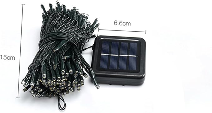 COHEALI 100LED Waterproof Solar String Lights 10M Outdoor Decorative LED Lamp Energy Saving Easy Installation | Lumora