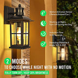 VerRon 13in Motion Sensor Porch Lights, Dusk to Dawn Outdoor Light Fixtures
