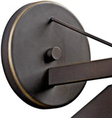 Kichler Ripley 9" 1 Light Outdoor Wall Light in Olde Bronze® | Lumora