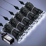 JMEXSUSS 500 LED Christmas Tree Lights Outdoor Indoor, White