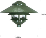 Nuvo Lighting SF76/634 Transitional One Light Post Mount in Bronze/Dark finish - Outdoor Path Light | Lumora