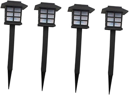 Angoily LED Solar Step Light Outdoor 5PCS Solar Pathway Lights Waterproof Solar Garden Lights Solar Powered Landscape Lights for Yard Walkway Patio