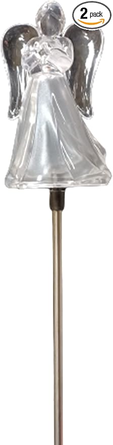 Starry Illuminate 1 PCS Solar Color Changing Style Garden Stake Light Pathway Stake Light (Angel)