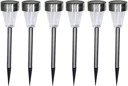 Solar Lights Outdoor,Solar Powered Garden Light, IP44 Waterproof Solar Path Lights Dusk To Dawn Auto On/Off Solar Torch Light,Solar Pathway Lights for Yard Driveway Lawn Pathway,warm lights,1pcs