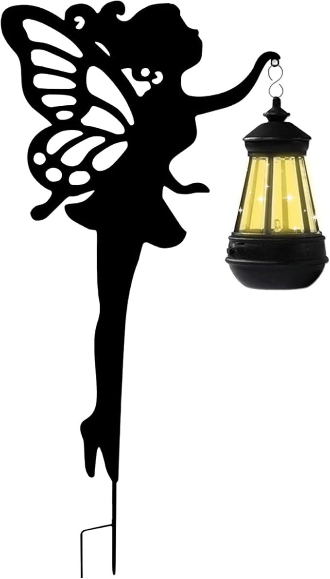 Garden Sticks – Solar Powered Lantern Figurines, Decoration for Garden, Back, Patio, Path, Lawn, Outdoor Decoration and Christmas