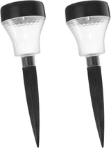 2pcs Solar Garden Lanterns Outdoor Waterproof Lawn Pathway Lights with Warm Led, Solar Powered Landscape Lighting | Lumora