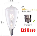10Ft Outdoor String Lights,Black Edison String Lights with 11 Clear Edison Bulbs (1 Spare) UL Listed,Hanging Lights | Lumora