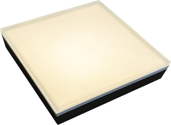 LUMENGY Paver Light 12x12 Inch (11.81x11.81), 2700K Warm White, Glare-Free Brick Lighting for - Outdoor Path Light | Lumora