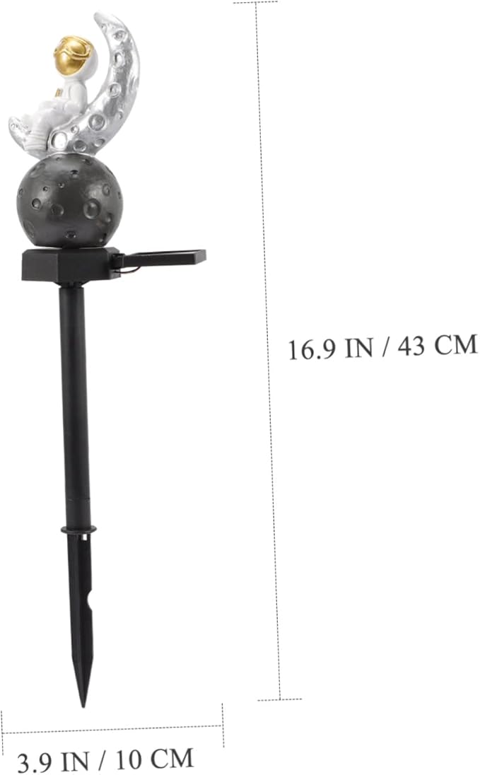 SUPVOX Pathway Light Outdoor Solar Ground Lamp Garden Astronaut Design Solar Powered | Lumora