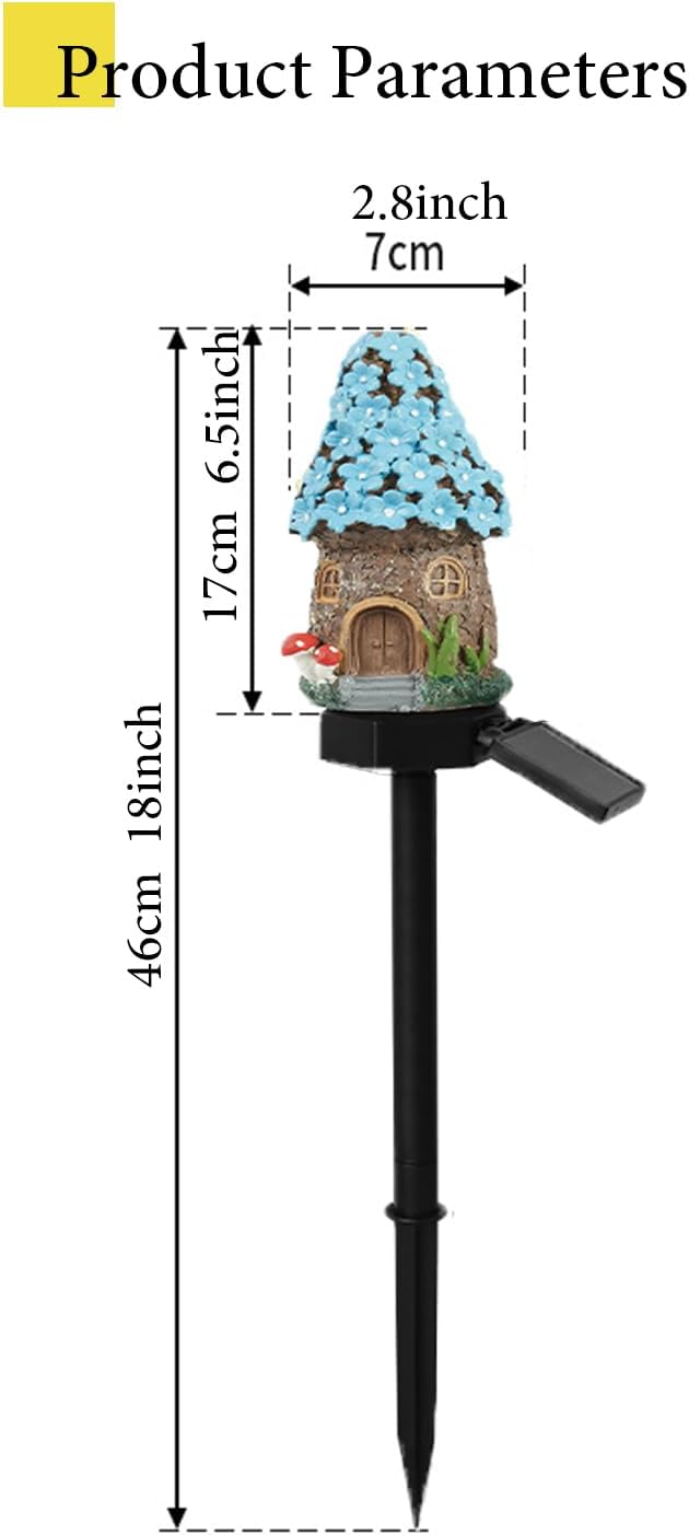 Solar Pathway Lights Outdoor, Waterproof Christmas Solar Lights for Yard, Garden, Patio, Pathway Decor, Warm LED Solar Powered Path Light for Landscape Lighting, Energy Saving Holiday Decoration, Blue