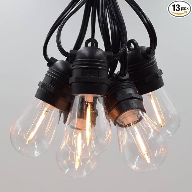 Hometown Evolution, Inc. E26 Commercial String Lights with 16 Gauge Wire (S14 LED - Outdoor Security Flood Light | Lumora
