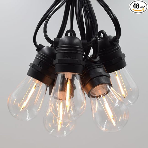 Hometown Evolution, Inc. E26 Commercial String Lights with 16 Gauge Wire (S14 LED - Outdoor Security Flood Light | Lumora