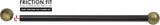 Solus SCA-335BK 15" Aluminum Cross Arm Ladder Rest for Outdoor Lamp Posts and Poles, Easy to Mount, Maintenance | Lumora