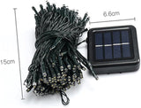 Eco-Friendly Solar Led String Lights Beads Outdoor Lighting Patio Deck Decor for Christmas Wedding Parties | Lumora