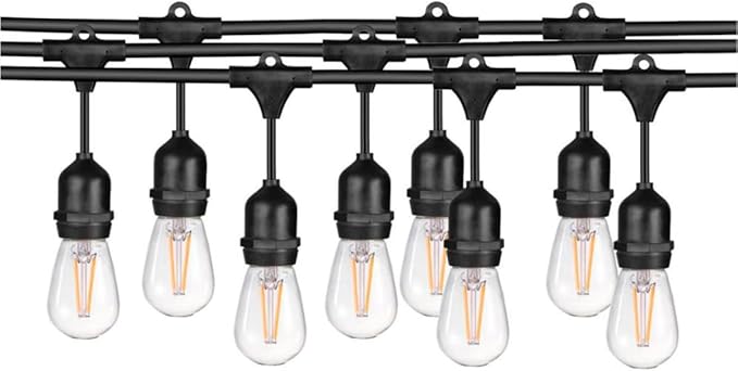 B3167200 Sunlite Commercial Grade String Light with LED Edison Bulbs - 18 SJTW - Outdoor Security Flood Light | Lumora