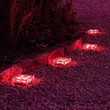 Solar Ice Glass Light,2 Packs Solar Powered Garden Lights, Waterproof IP68 Outdoor Table & Path Lights, Decorative | Lumora