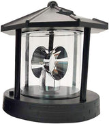 15 * 15 * 17cm Solar Lighthouse Rotating Light, Led Rotating Lighthouse Beacon Lamp Rotating Outdoor Decorative | Lumora