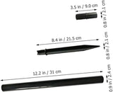 Lawn Light Accessories 15Pcs Solar Torch Light Extension Poles with Ground Stakes and Connector Kit for Outdoor | Lumora