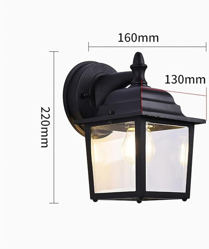 Outdoor Lamp Post Light Wall LED Outdoor Mounted Porch Retro Wall Light Black Rustic Loft Antique Wall Lamp Edison V-intage Decorative Fixtures Lighting,Chandelier