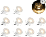 Lixada Recessed LED Deck Light Kit In Ground Outdoor Landscape Light IP67 Waterproof Low Voltage for Outdoor Yard | Lumora