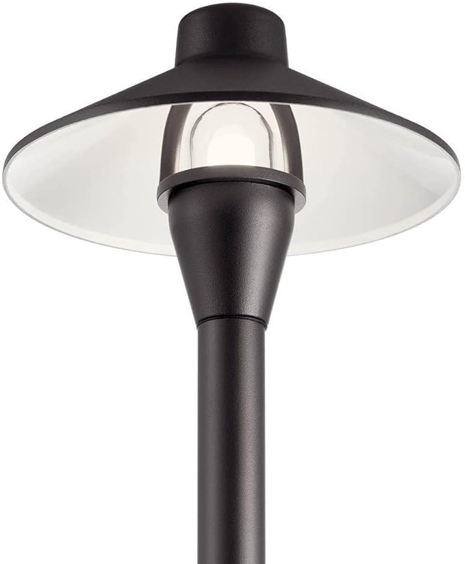 Kichler 1-Light Outdoor Path Light in Centennial Brass, Outdoor Landscape Lighting Fixture for Pathway, Garden and | Lumora