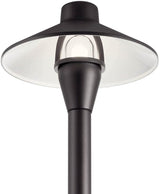 Kichler 1-Light Outdoor Path Light in Centennial Brass, Outdoor Landscape Lighting Fixture for Pathway, Garden and | Lumora
