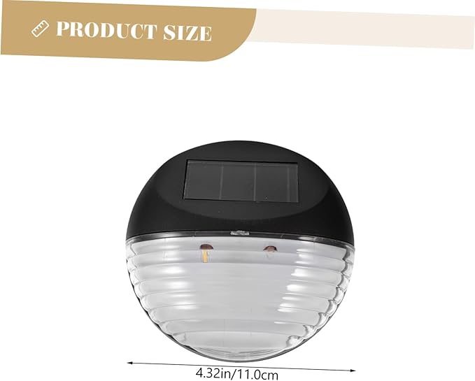 HOMSFOU Outdoor Led Solar Pathway Lights 4 Pack for Stairs Fence Garden Low Lighting | Lumora