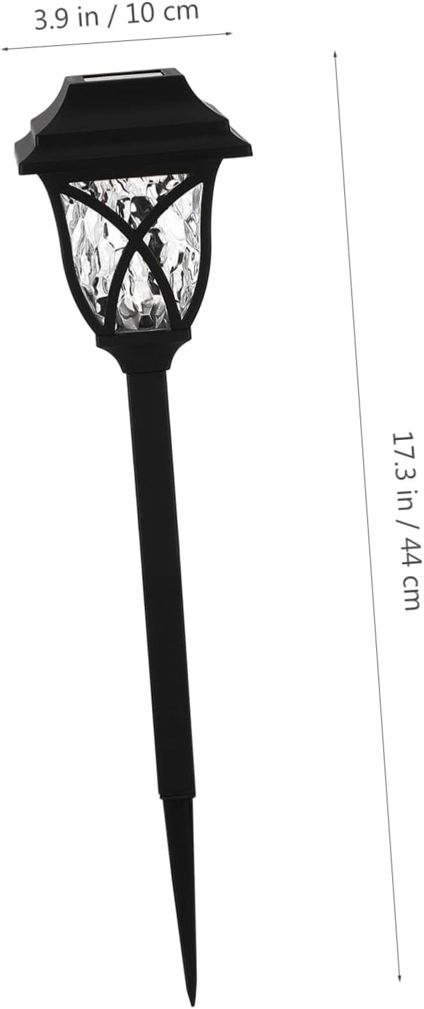 4pcs Led Solar Pathway Lights Garden Decor Outdoor Lights for Patio Driveway Courtyard