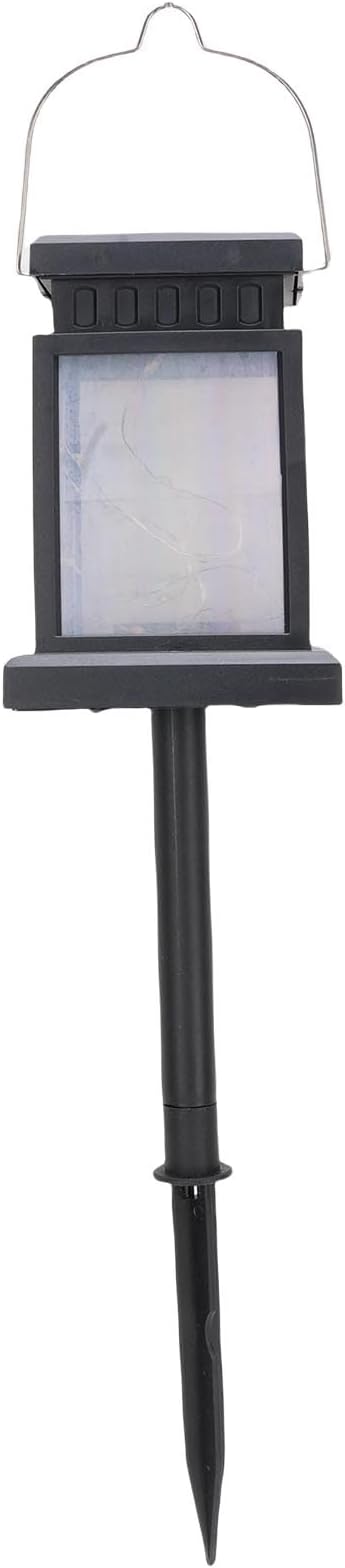 Solar Pathway Light, Warm LED, Auto On/Off, IP44 Weather-Resistant, 10-12 Hours Illumination, for Outdoor Yards and Gardens