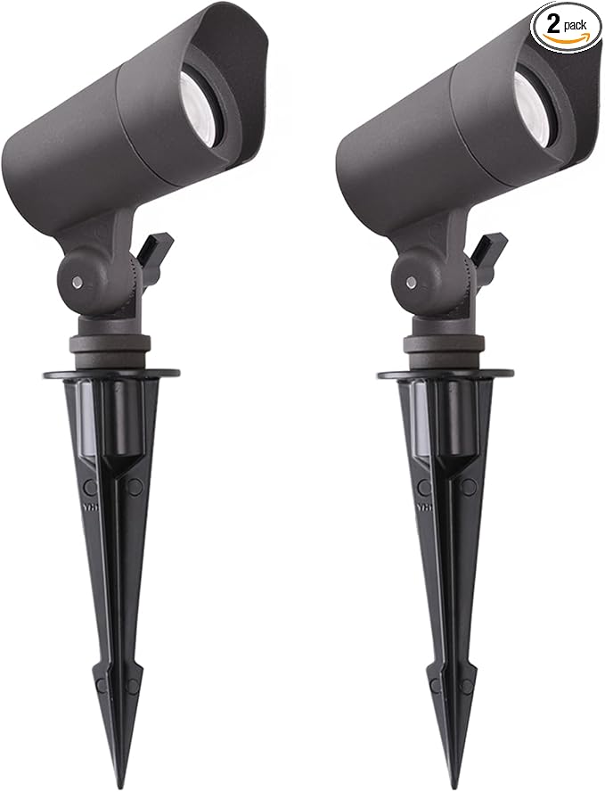 E ENERGETIC LIGHTING LED Landscape Lights with Connectors, 12V Low Voltage, Warm White 3000k, 4W, 175LM, Outdoor | Lumora