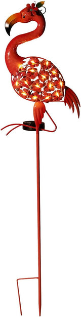 Garden Decor Solar Lights Flamingo Lawn Light, for Yard Outdoor Decorations Ground Inserted Outdoor Waterproof | Lumora